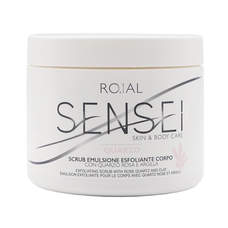 Scrub Emulsione Esfoliante Corpo All'estratto Di Quarzo Rosa E Argilla 500ml In Vendita Online Dalla Svizzera