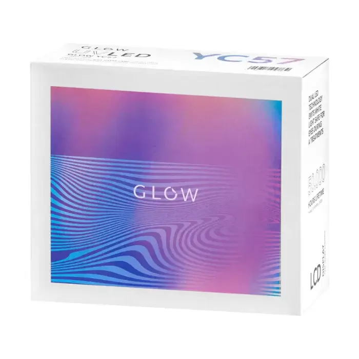 Lampada UV LED Glow YC57 RN blu rosa 268W - immagine 2