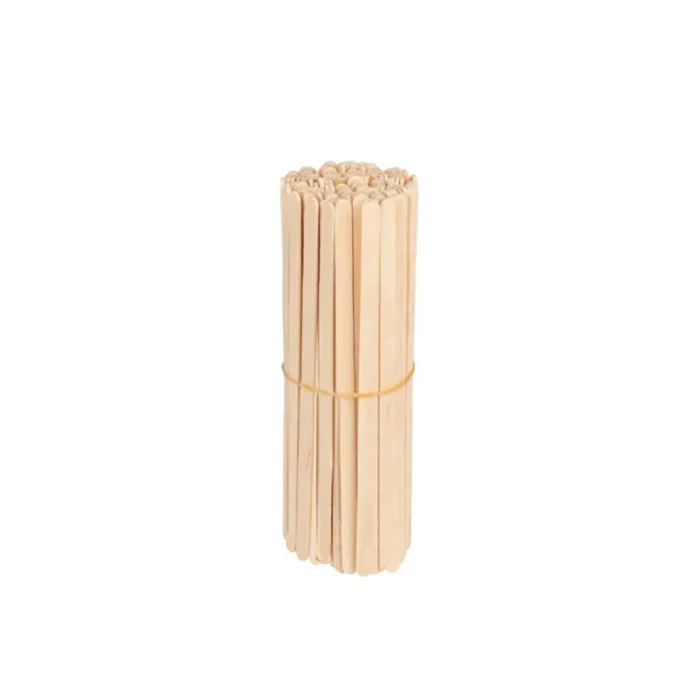 Spatola piccola in legno 140 x 6 x 1.4 mm - 100 pezzi - Bild 2