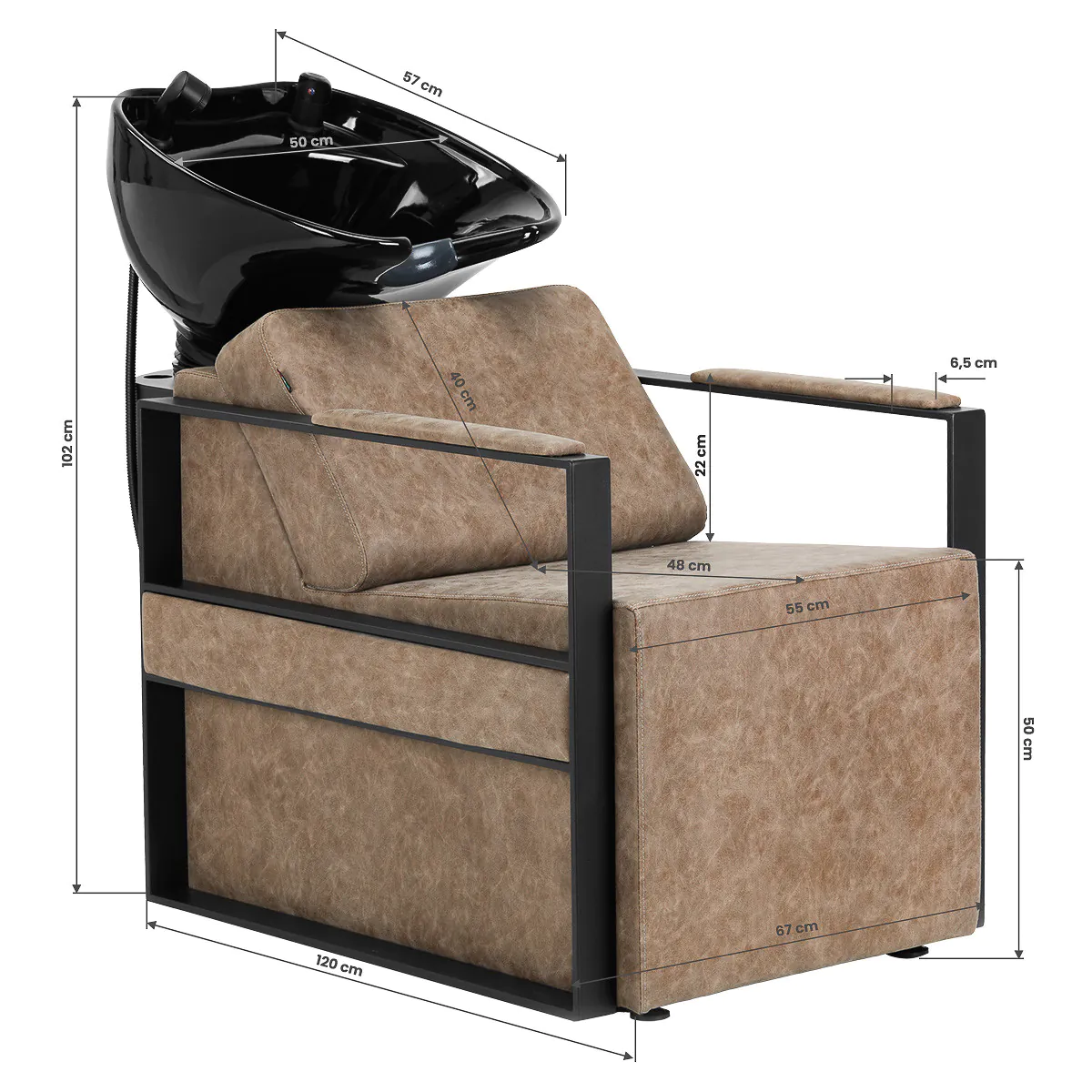 10 Car Wash Seagull Hairdresser Modena Old Brown Vendu en ligne en Suisse.