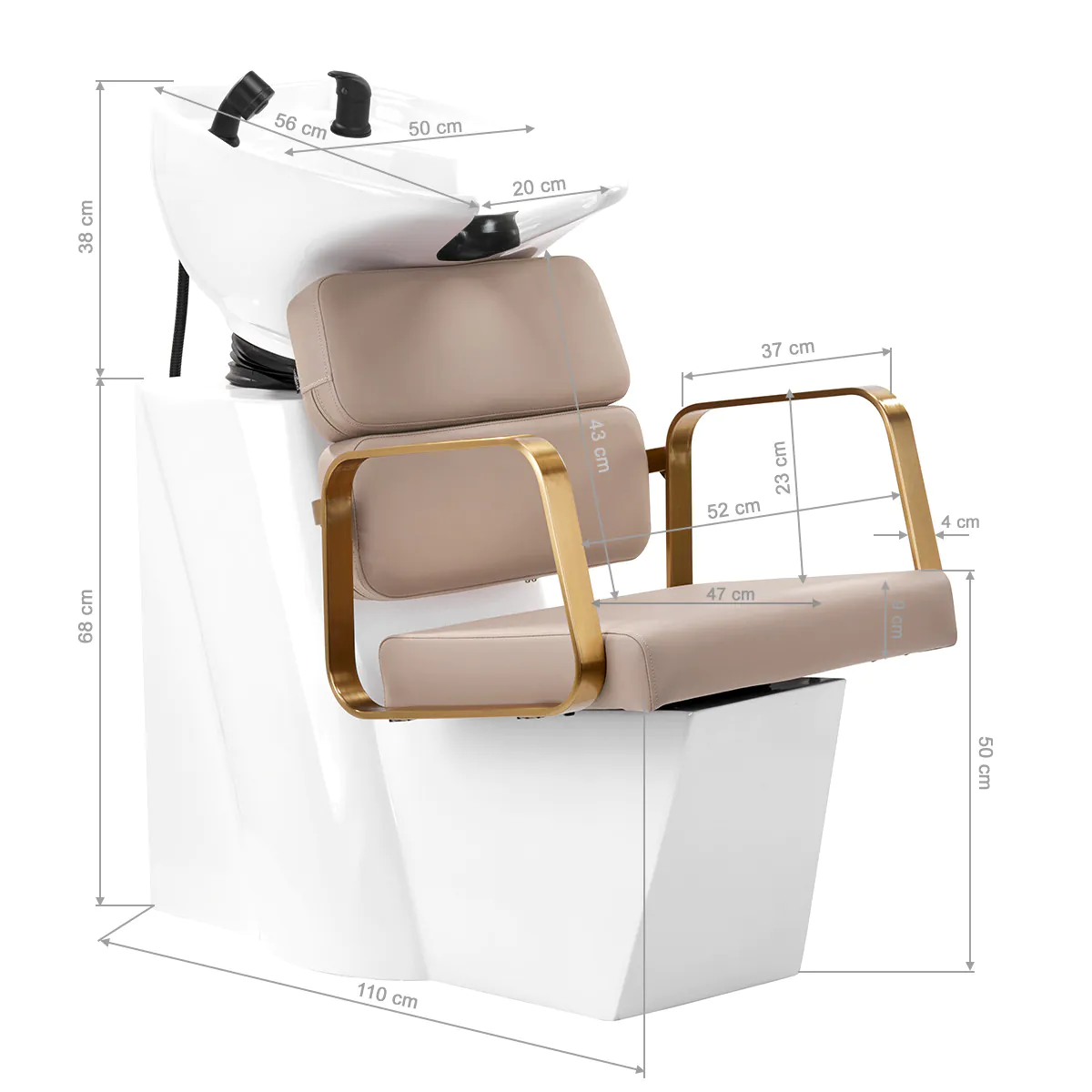 11 Hairdressing Car Wash Seagull Port Gold And Beige Vendu en ligne en Suisse.