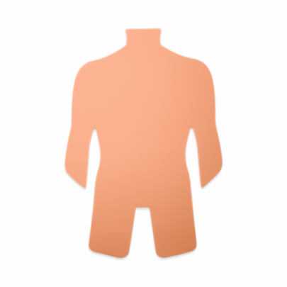 PRACTICE SKIN - FULL BACK - Dos d'exercice - vendu en ligne en Suisse